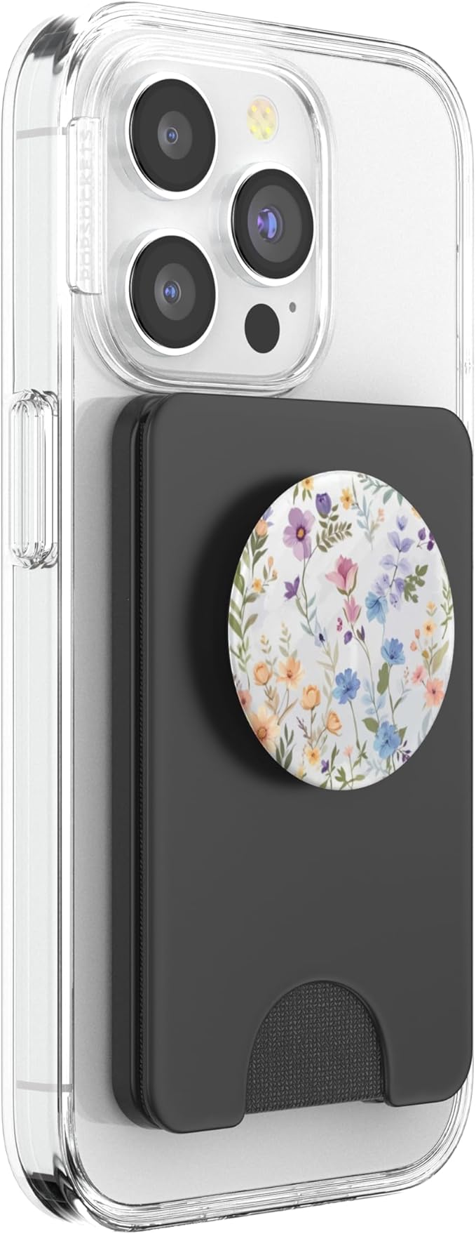 Blooming Wildflower PopSockets PopWallet for MagSafe