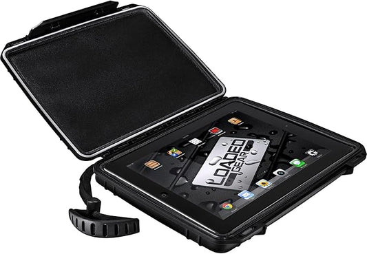 Loaded Gear Tablet Hard Case Small Black by BARSKA (BH11954)