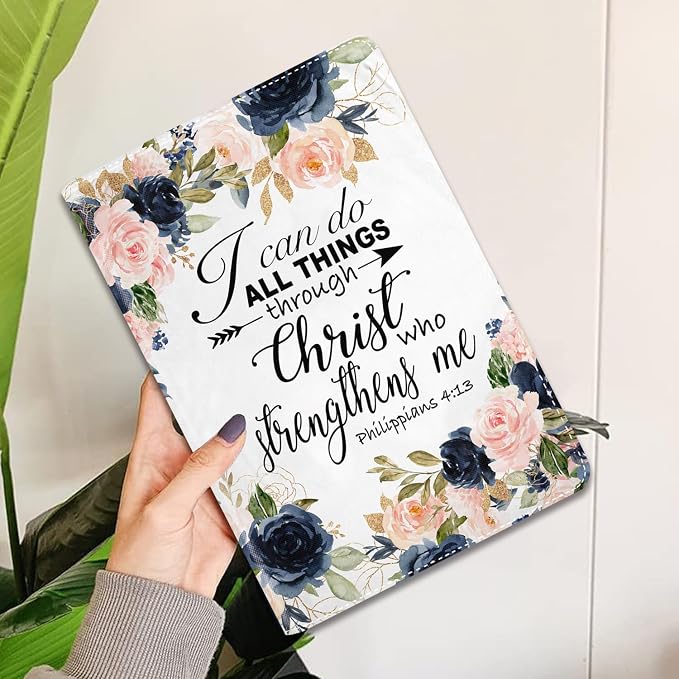 Bible Phil 4-13 Floral