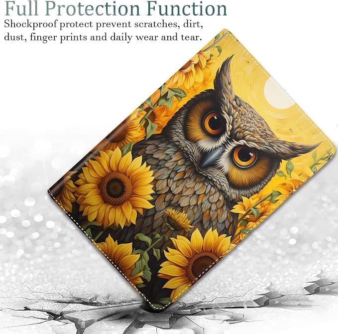 Owl and Sunflower