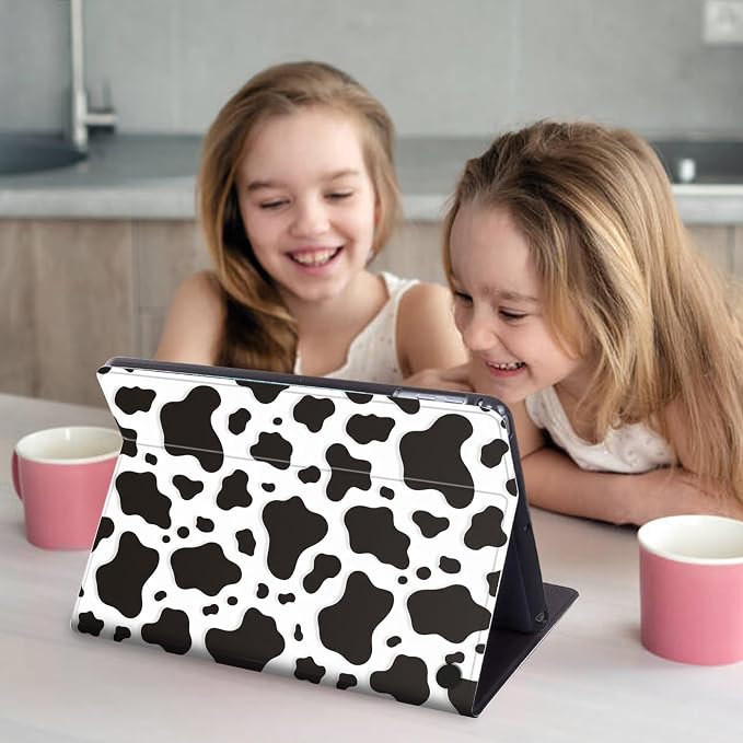 Black White Cow Print