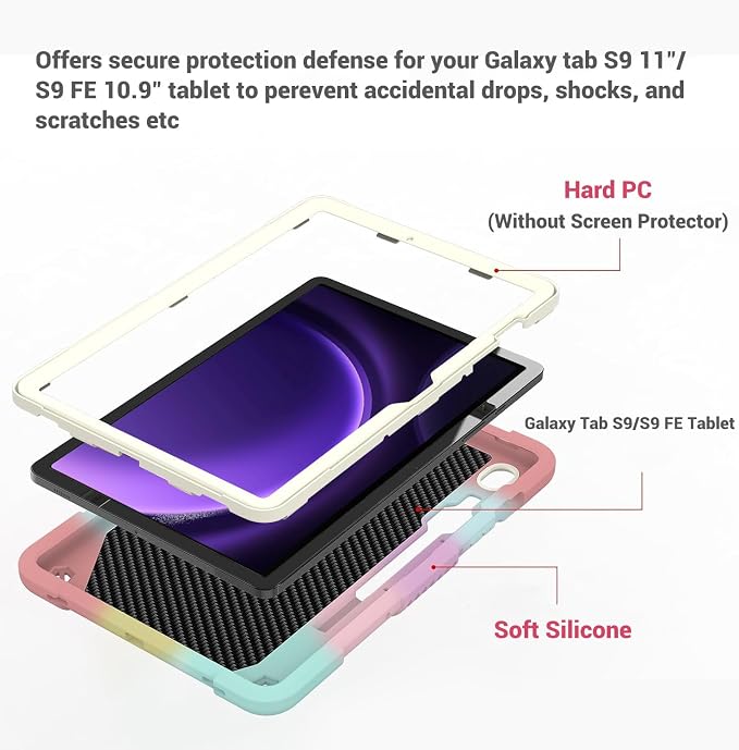 Galaxy Tab S9/S9 FE Case-Pink