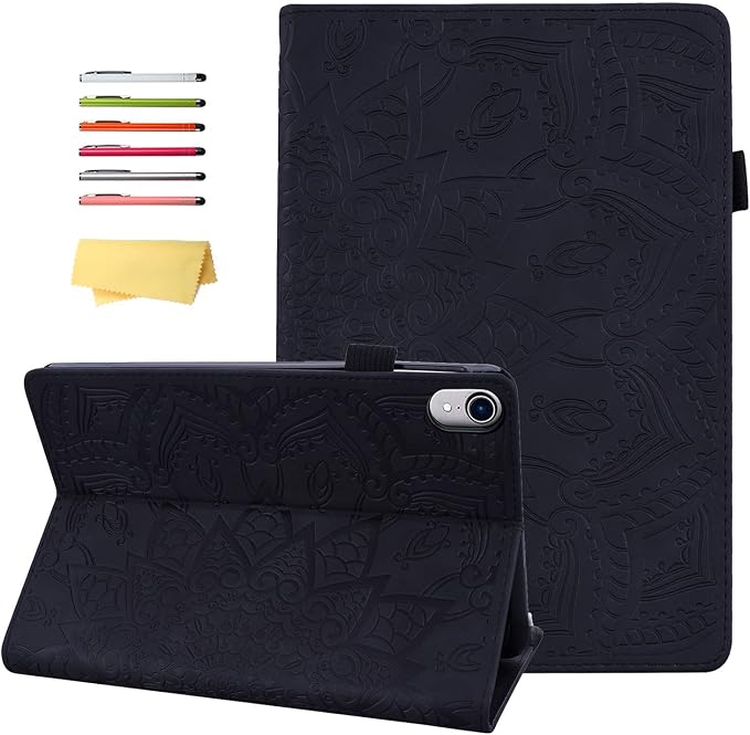 03# Black Paisley Flower
