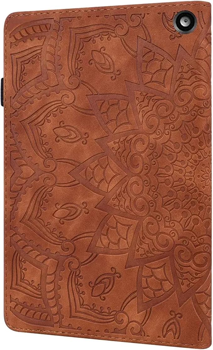 03# Brown Paisley Flower