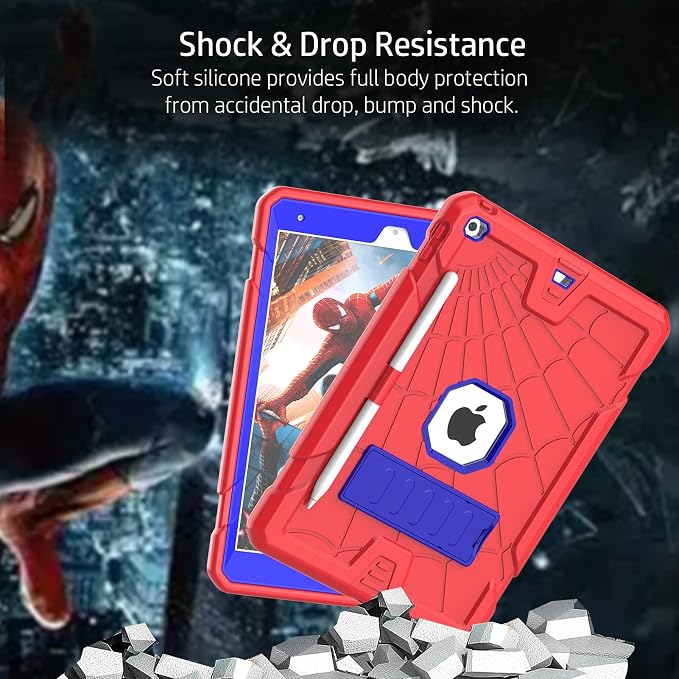 red blue