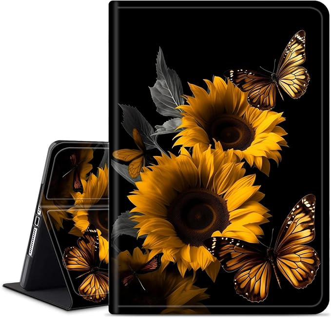 Sunflowers and Butterflies