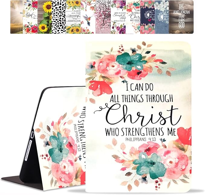Floral Quote Bible Verse Philippians 4:13