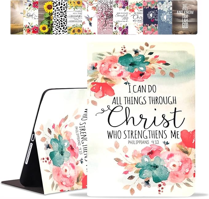 Floral Quote Bible Verse Philippians 4:13