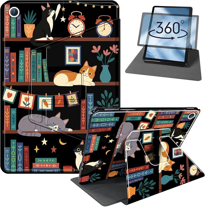 Cat Library Books