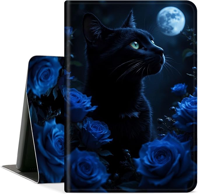 Blue Roses And Black Cats