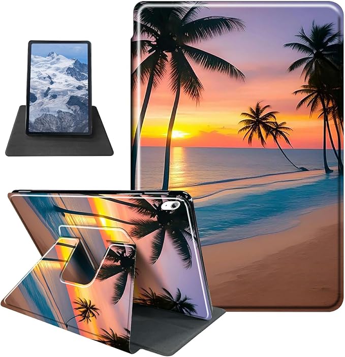 Sunset Beach Palm Trees