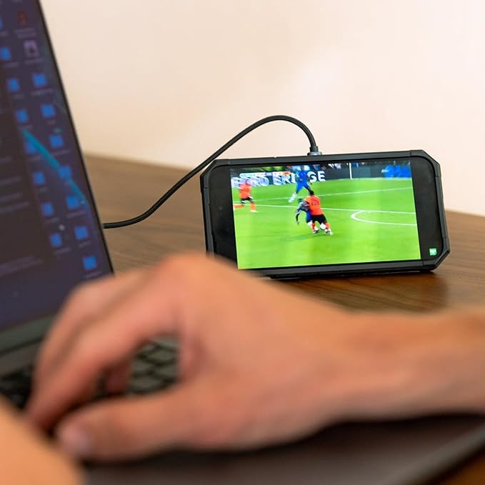 Rokform Magnetic Wireless Charger with Stand Includes USB-C to USB-C Cable (Black)