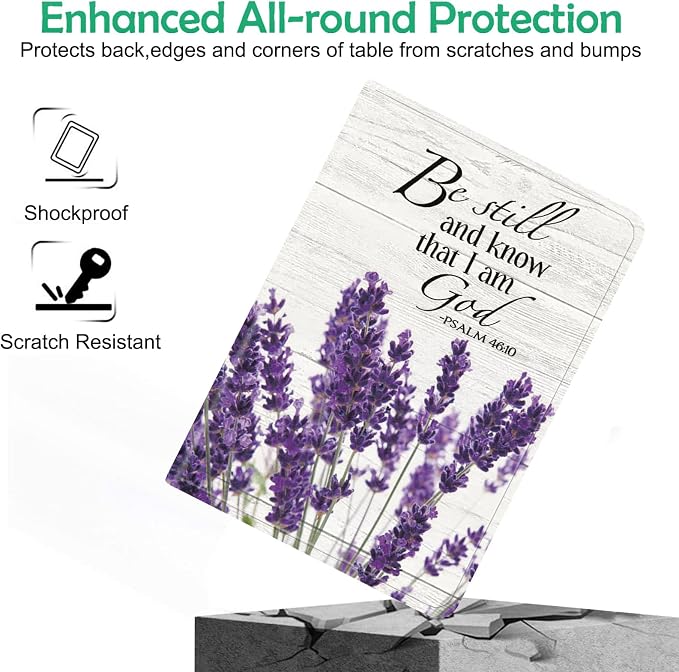 Psalm 46:10,Purple Lavender