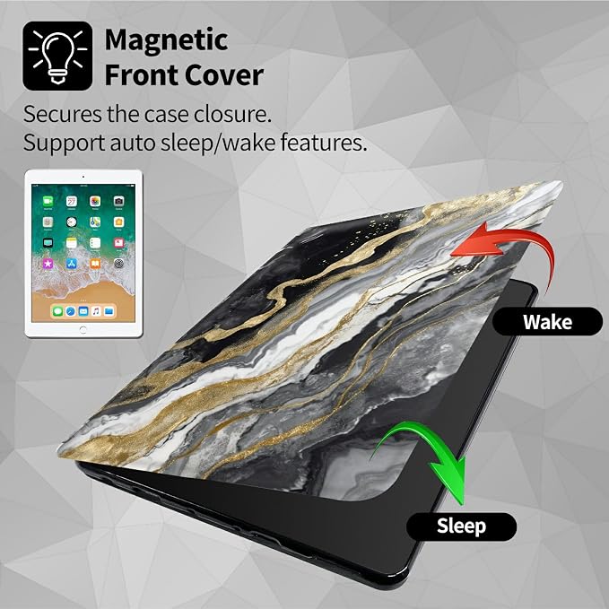 Black Gold Marble
