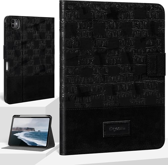 Black Crocodile Pattern