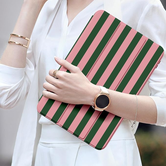 Pink- Dark Green