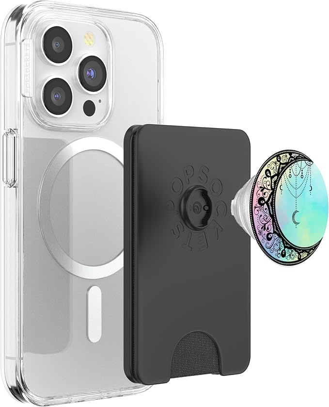Astrology Pagan Wicca Witch Gift Dreamcatcher Crystals Moon PopSockets PopWallet for MagSafe