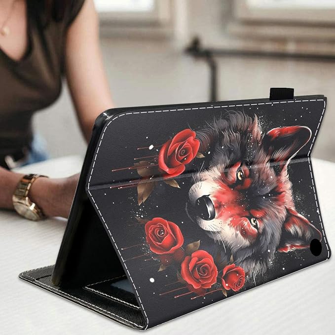 Wolf and Rose
