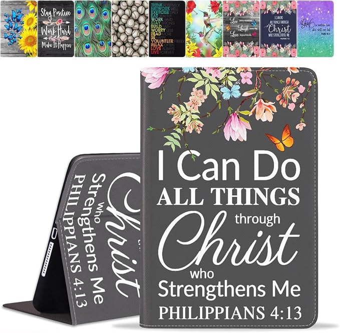 Floral Quote Bible Verse Philippians 4:13