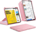 ESR for iPad Pro 11 Inch Case (M5/M4) 2025/2024 Vertical Stand Cover Multi Stand Angles Ultra-Stable Case with Pencil Holder Flip Series Pink