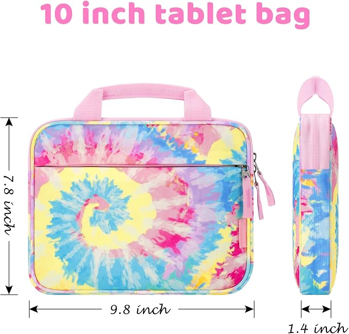 Tie Dye-rainbow 10inch