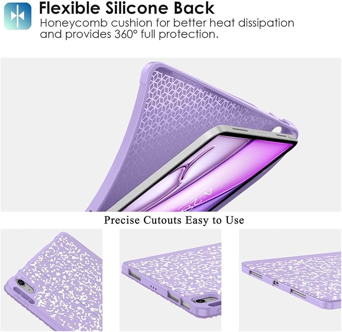 A-Composition Book Lilac