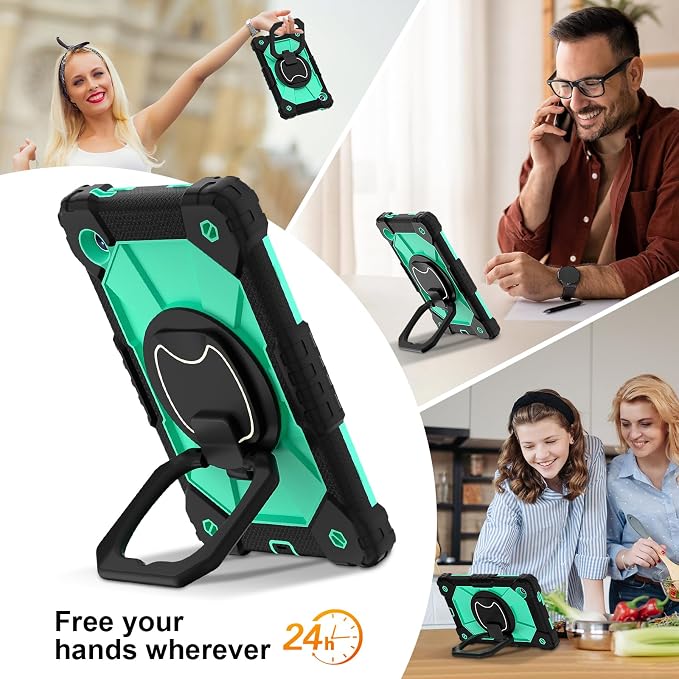 Black Mint Green