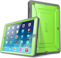 SUPCASE for iPad Air 1st Generation Case with Screen Protector [Military-Grade Protection] [Anti-Scratch] Heavy Duty Full-Body Rugged Protective Tablet Case Cover for Apple iPad Air 1 9.7 Inch Green
