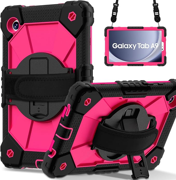 Black/Rose Red