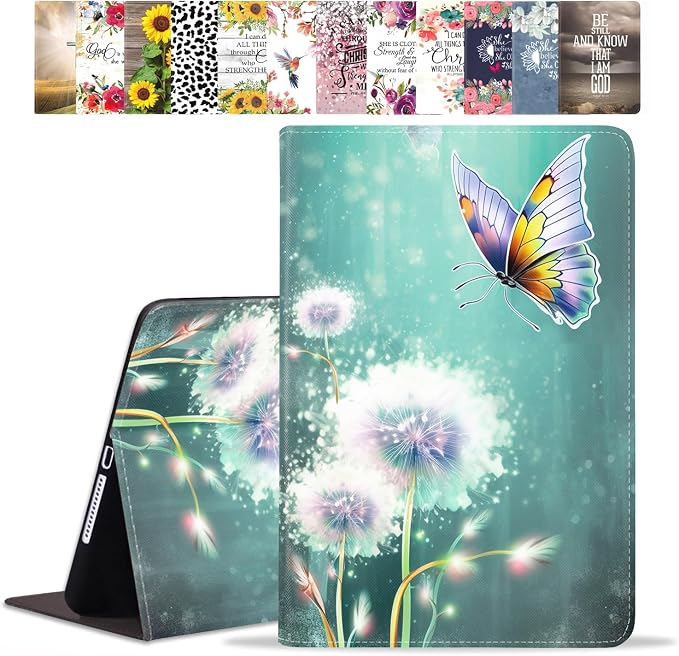 Dandelions and Butterfly