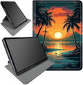 Case for Samsung Galaxy Tab S6 10.5 2019 (Model SM-T860/T865/T867) Tropical Palm Tree Theme 360 Degree Rotating Stand Smart Protective Cover for Samsung S6 T860 Tablet