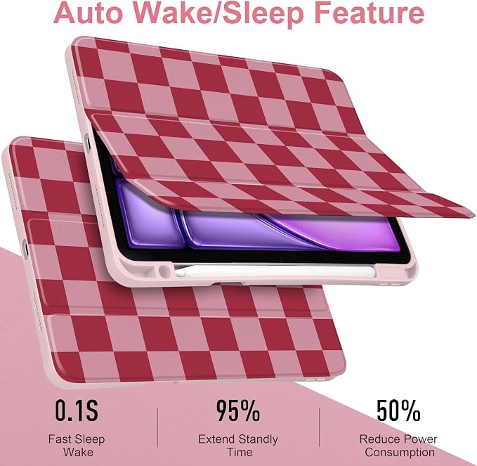 Pink Checkerboard