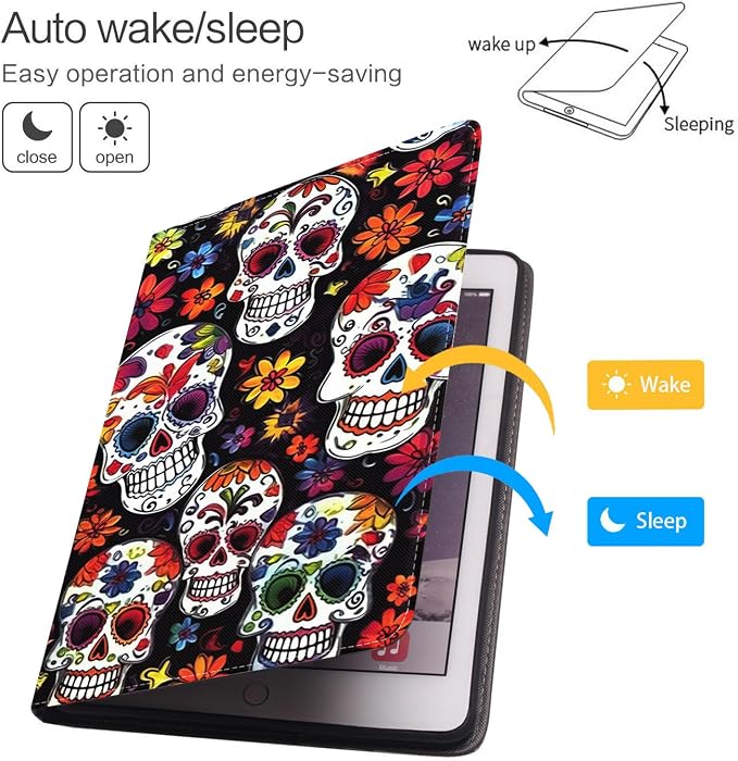 Color Skull Flower