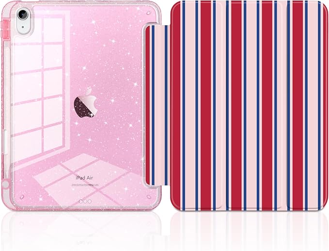 Pink & Blue & Red Stripes