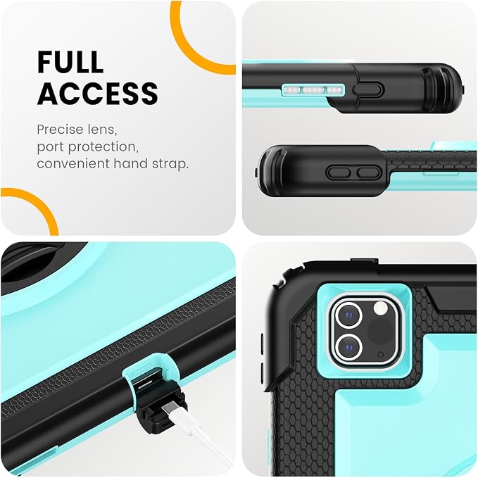 Black+ Light blue