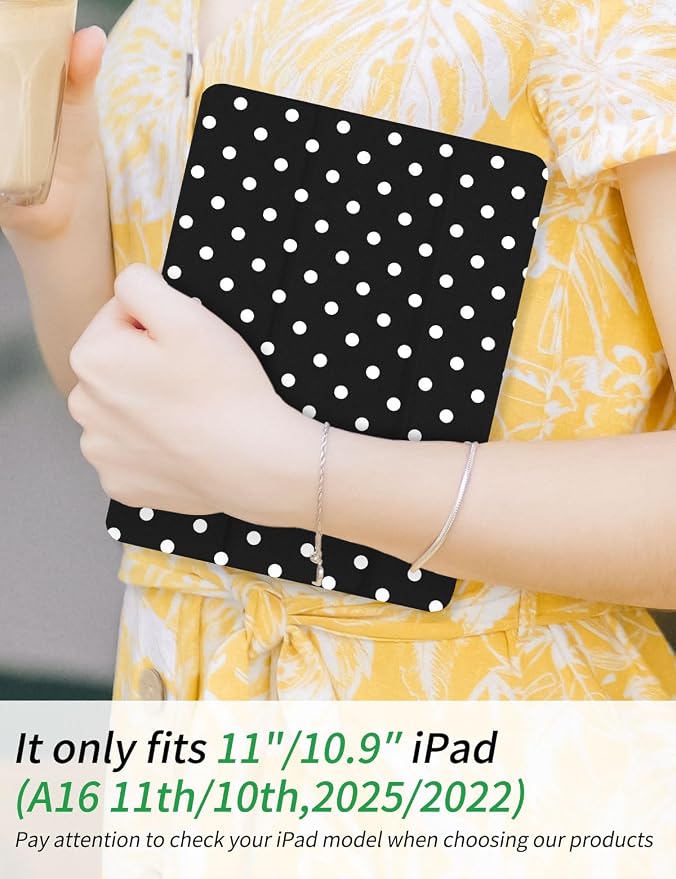 Black Polka Dots