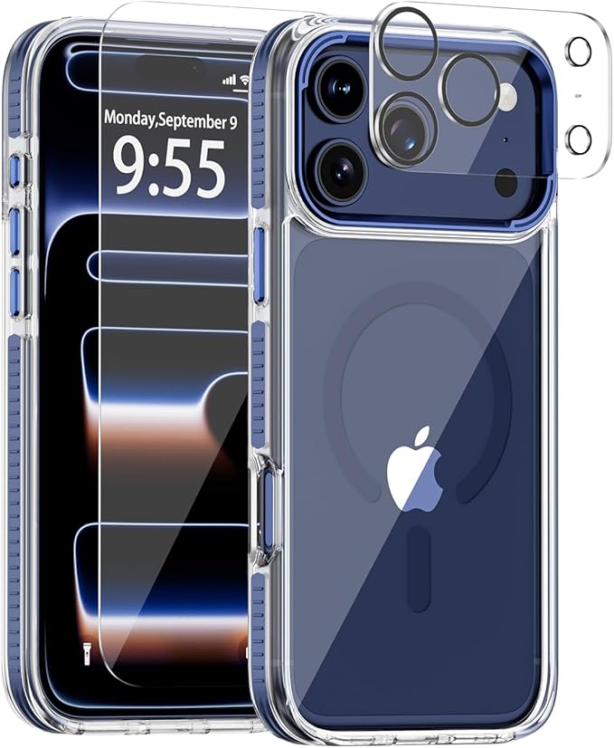 Clear Blue non-slip