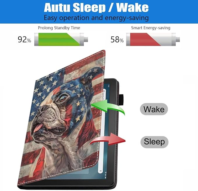 American Flag Pug