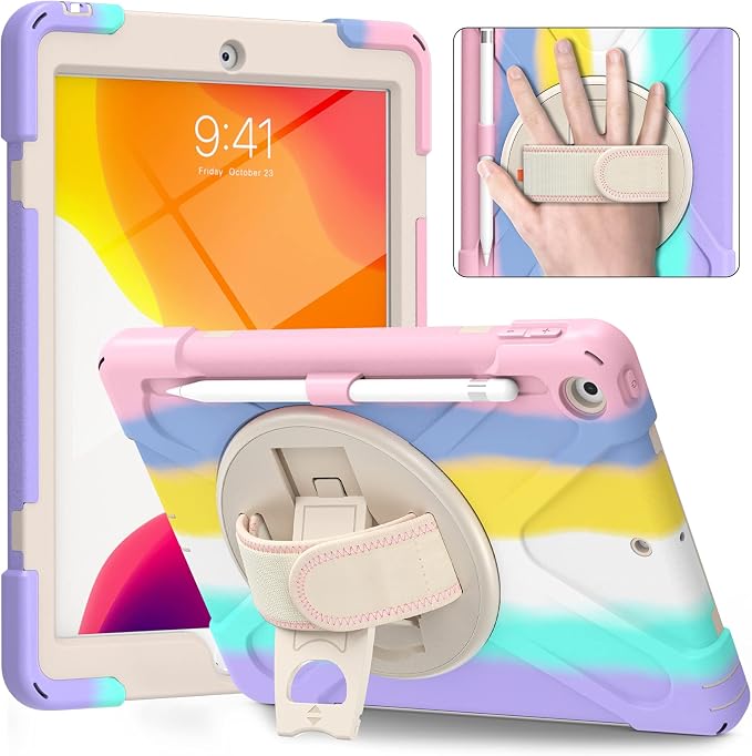 Shield Armor Pastel Rainbow