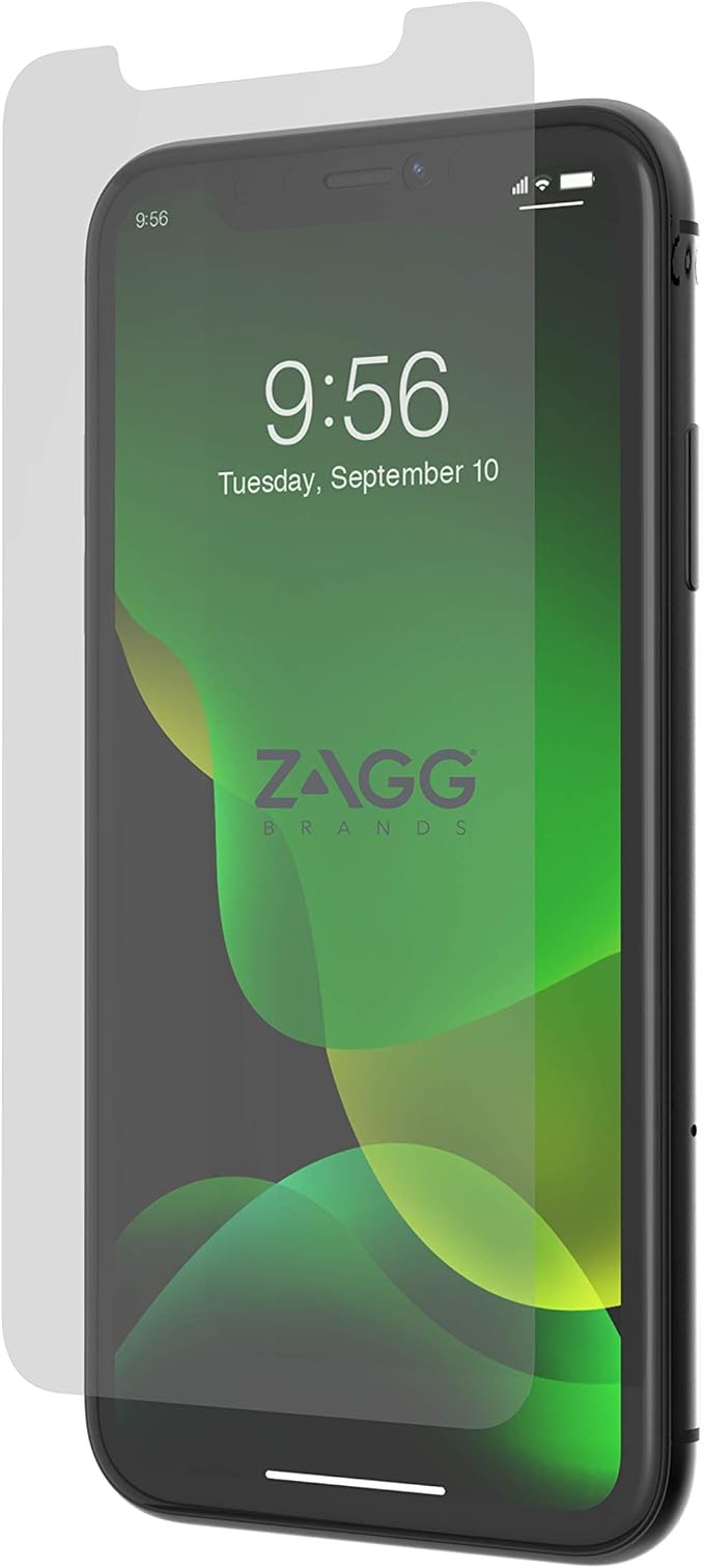 ZAGG Glass+ Screen Protector for iPhone 11 Pro Max – High-Definition Tempered Glass – InvisibleShield Impact &amp Scratch Protection