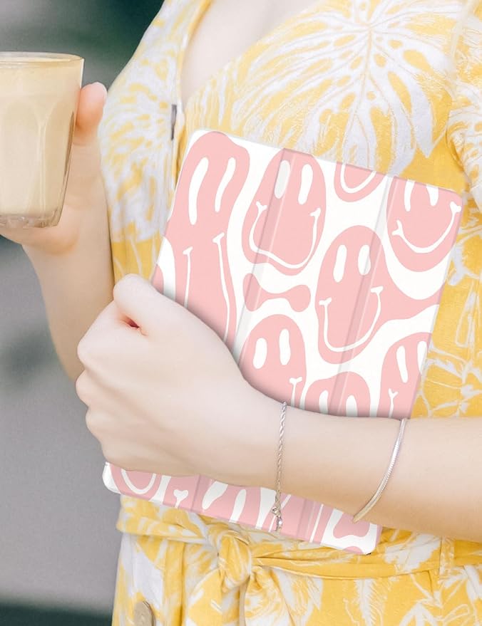 Pink smiley face