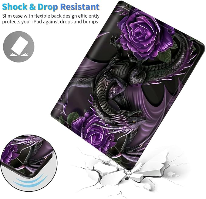 Purple Rose Dragon
