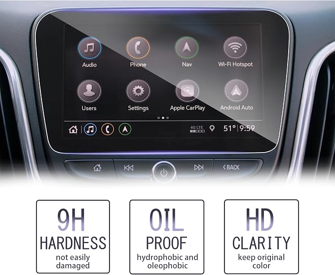 2018 2019 2020 2021 2022 2023 2024 Chevorlet Equinox 8-inch