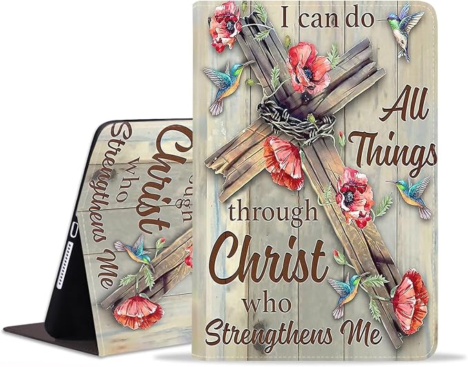 Hummingbird Cross Inspirational Quote
