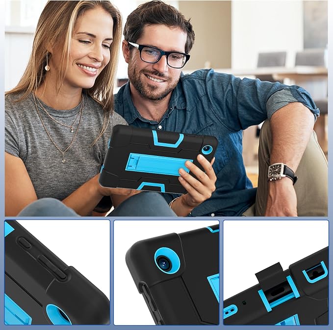 black/blue