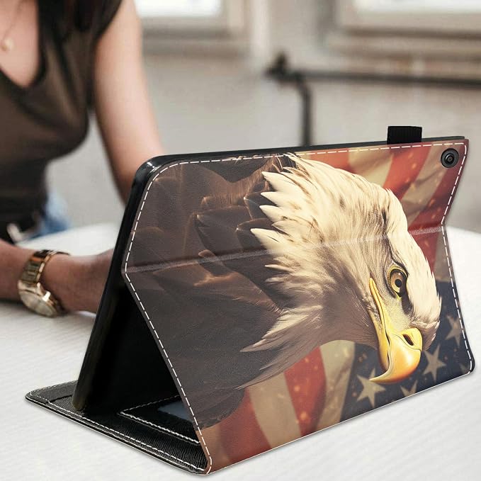 American Flag Bald Eagle