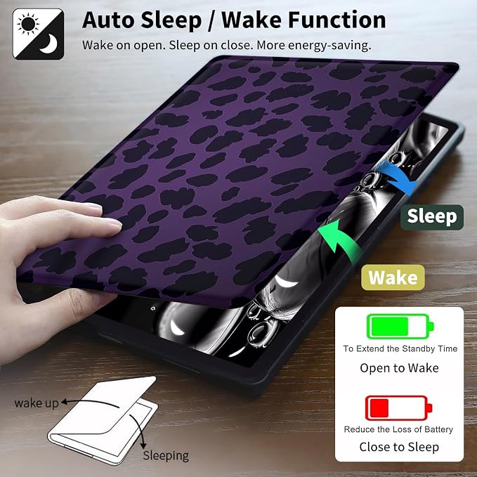 Purple Leopard Print