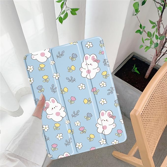 Flower Bunny D/Blue