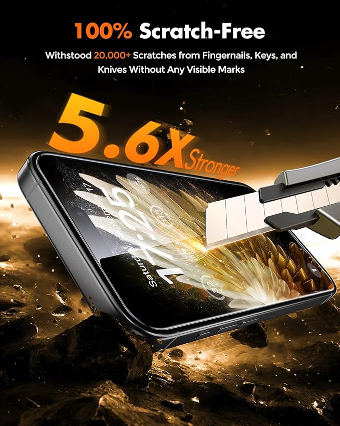 UNBREAKcable for iPhone 15 Pro Screen Protector [Quick-Installation Box] 3-Pack 9H+ Hardness Shatterproof Tempered Glass [99.99% HD Clear] [Case Friendly] [Bubble Free] for iPhone 15 Pro 6.1