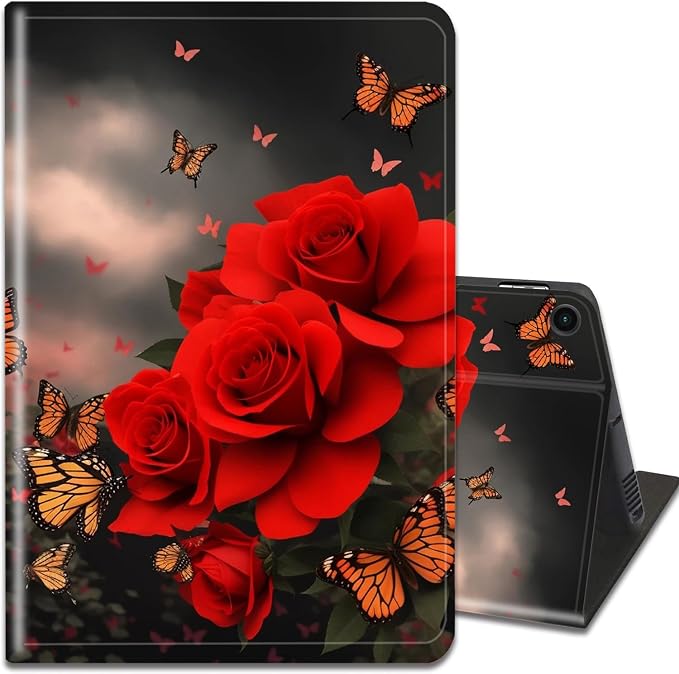 Flower Butterfly Pink Rose
